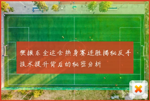 樊振东全运会热身赛连胜揭秘反手技术提升背后的秘密分析